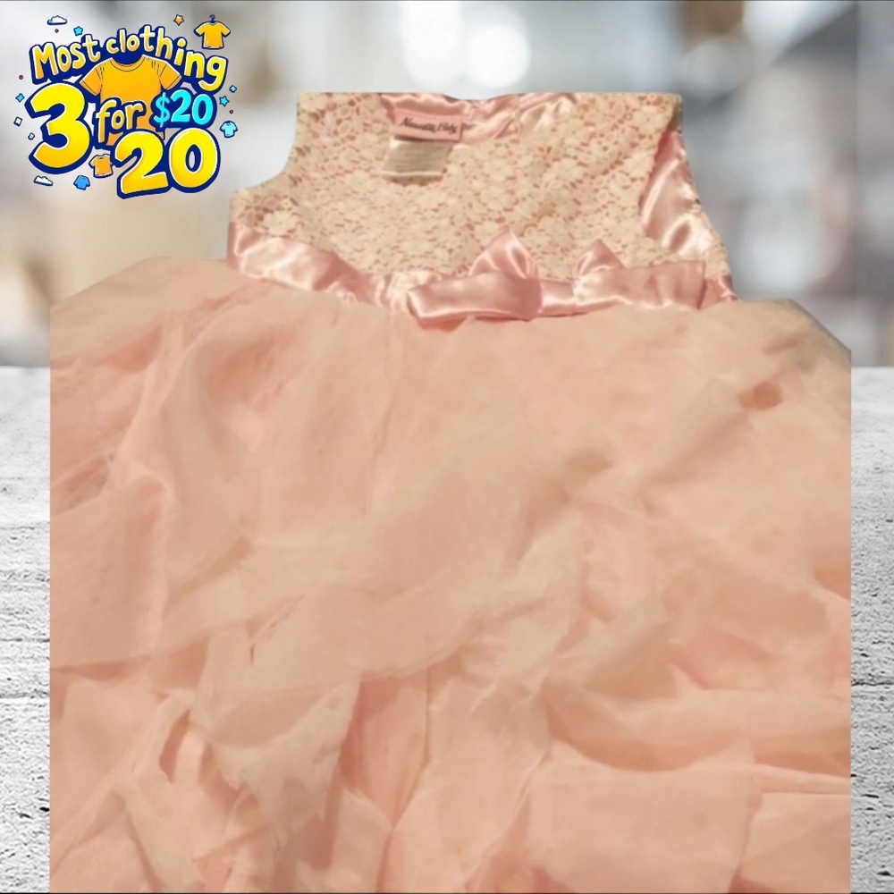 Holiday Nanette baby pink dress size 3T